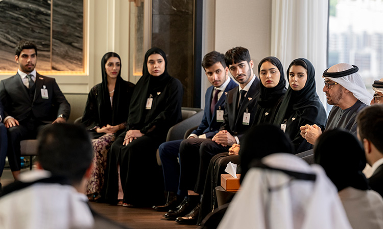 President meets Emirati students in Seoul, says they are crucial President meets Emirati students in Seoul, says they are crucial to strengthen UAE-Korea ties