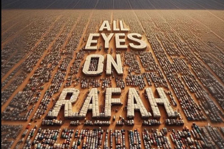 'All eyes on Rafah' a solidarity campaign that is gaining 'All eyes on Rafah' a solidarity campaign that is gaining global popularity