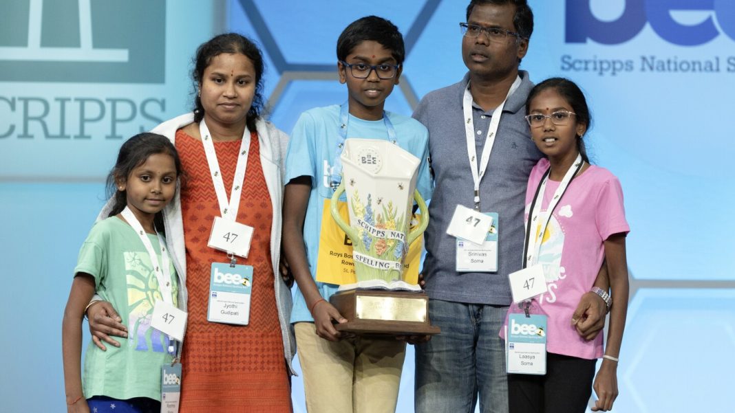 Bruhat Soma wins the National Spelling Bee after a slow night concludes with a sudden tiebreaker