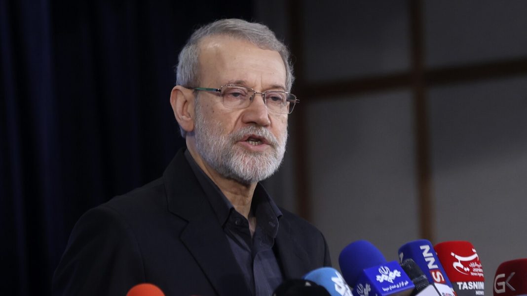 Former Iranian parliament speaker Ali Larijani registers as a possible presidential candidate
