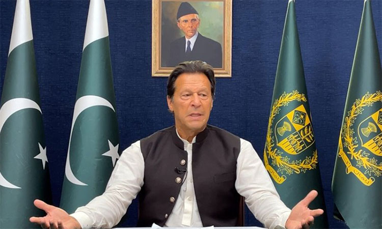 Pakistan Feb.8 election was stolen from his party, ex-PM Imran Pakistan Feb.8 election was stolen from his party, ex-PM Imran tells SC via video link