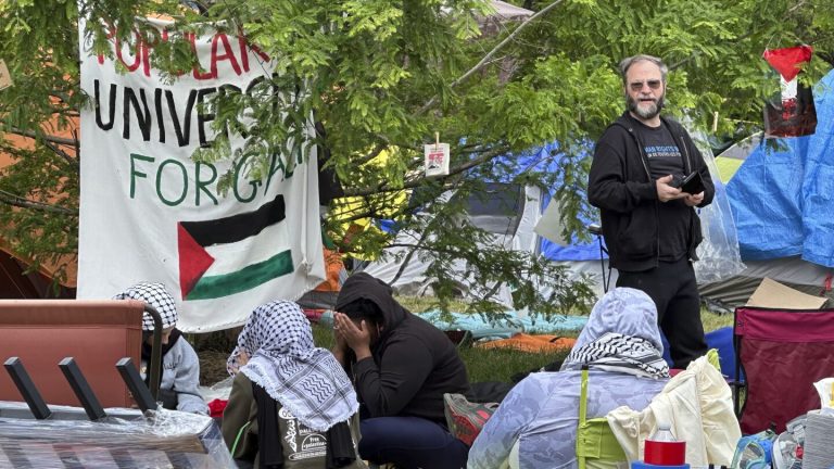 Police dismantle pro-Palestinian camp at Wayne State University in Detroit