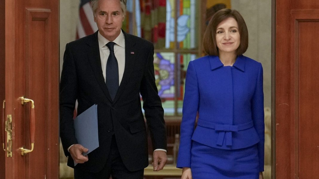 US pledges $135 million in aid to Western-leaning Moldova to counter Russian influence