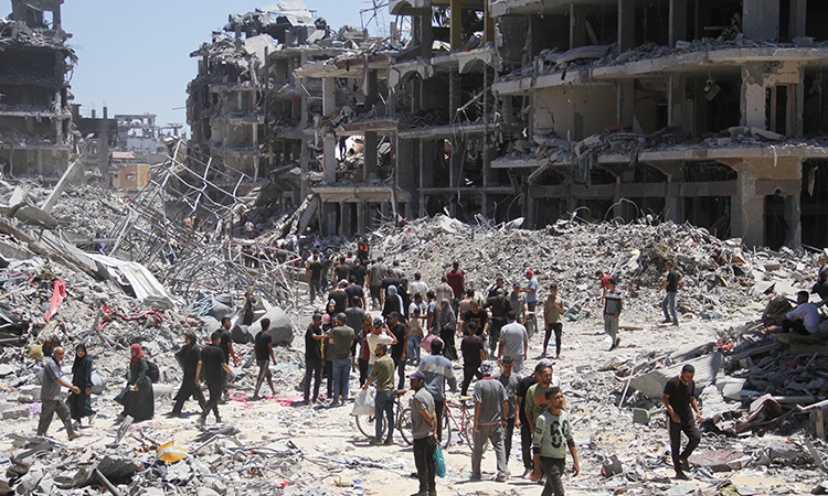 Gazans back in war-ravaged Jabalia 'shocked' by destruction Gazans back in war-ravaged Jabalia 'shocked' by destruction