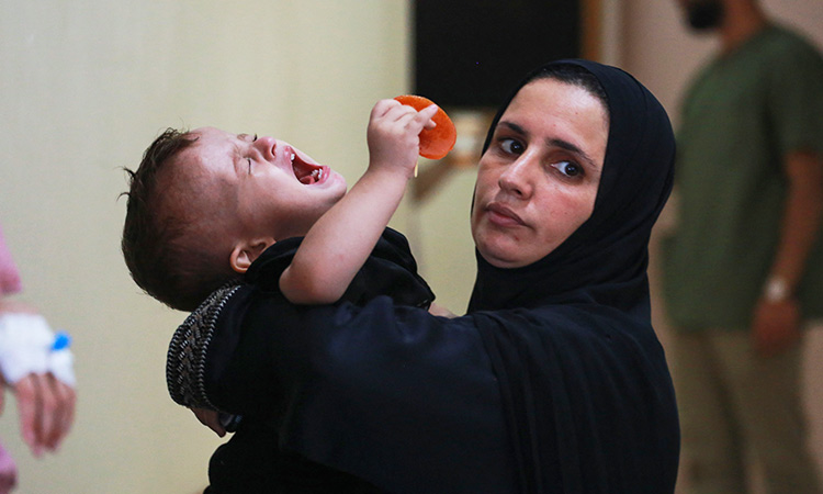 Medics aim to screen thousands of Gaza children for malnutrition Medics aim to screen thousands of Gaza children for malnutrition