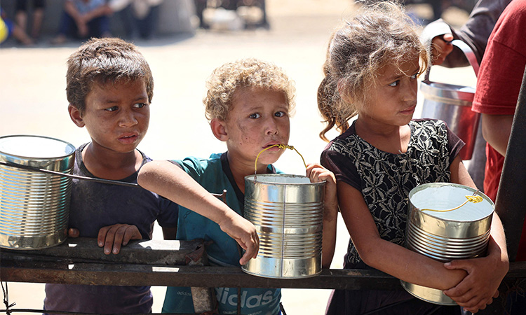 Almost 3,000 malnourished children in Gaza at risk of 'dying Almost 3,000 malnourished children in Gaza at risk of 'dying before their families’ eyes:' UN