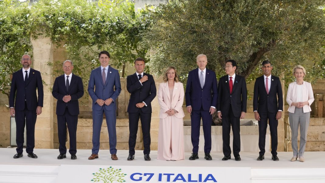 G7 summit opens with deal to use Russian assets for Ukraine as EU’s traditional powers recalibrate