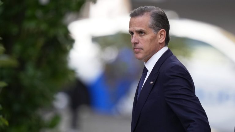 Hunter Biden’s federal firearms case is opening after the jury is chosen