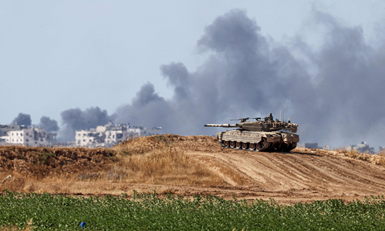 Israeli tanks push deeper into Rafah, forcing people to flee again
