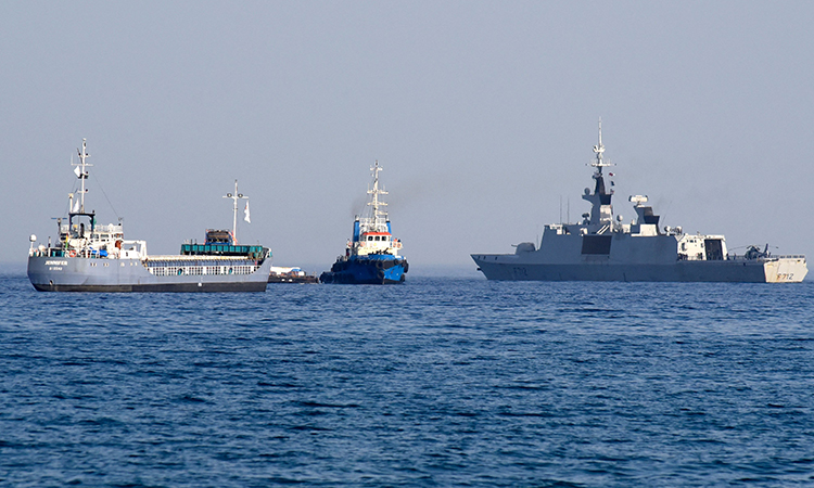 New UAE aid ship sets sail to Gaza Strip from New UAE aid ship sets sail to Gaza Strip from Larnaca Port