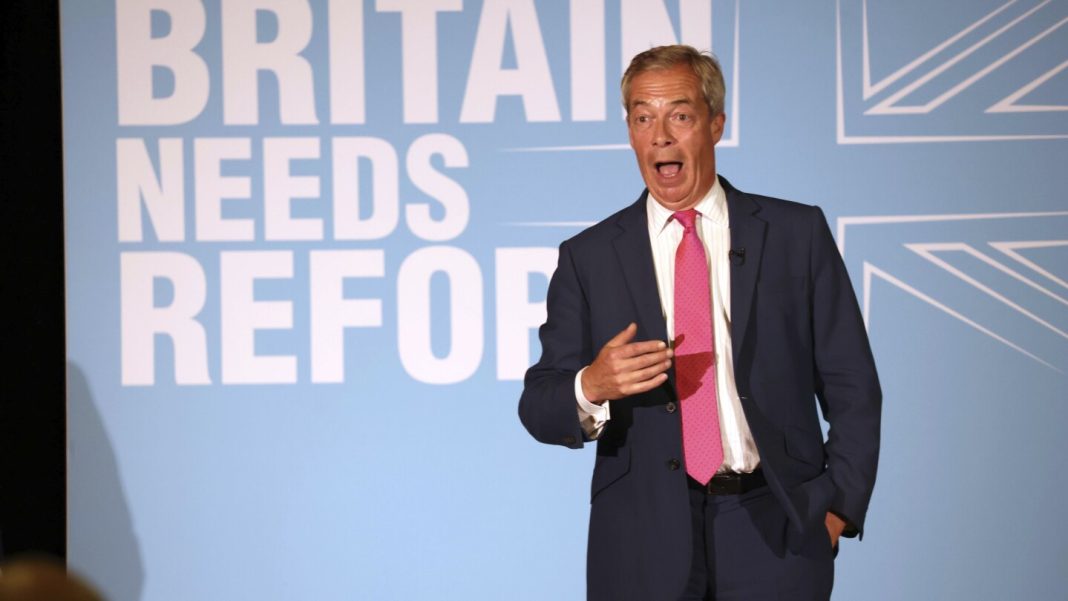 Nigel Farage criticizes racist remarks by Reform UK worker. But Nigel Farage criticizes racist remarks by Reform UK worker. But he later called it a ‘stitch-up’