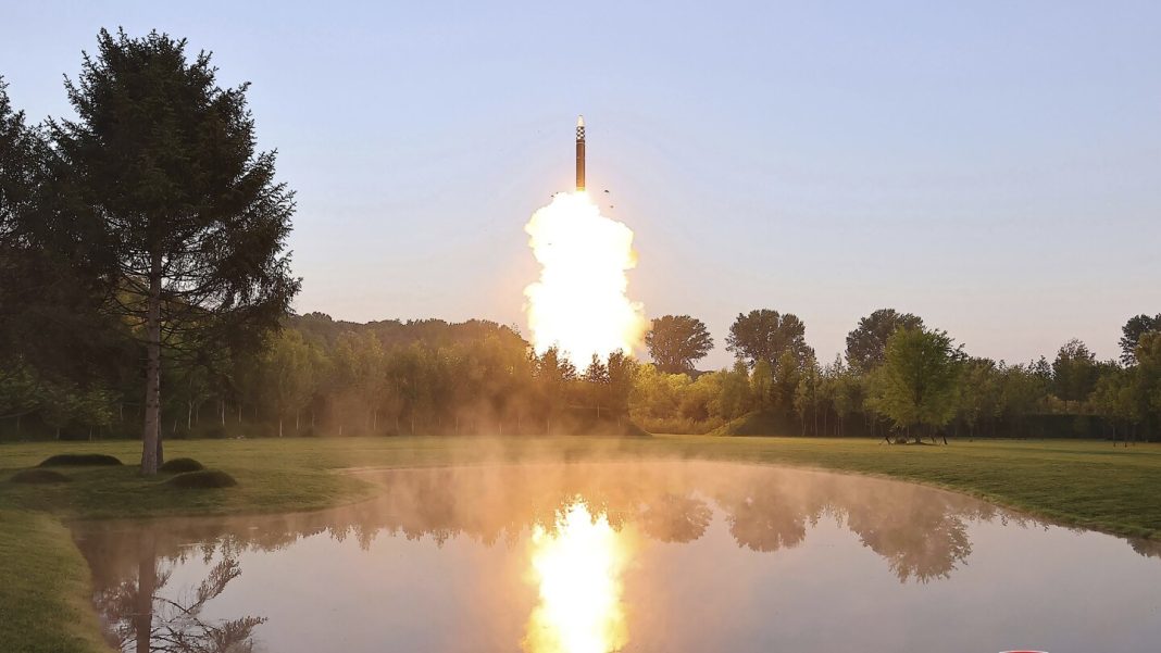 North Korea says it tested a multiwarhead missile. Kim covets North Korea says it tested a multiwarhead missile. Kim covets the weapon to overwhelm US defenses