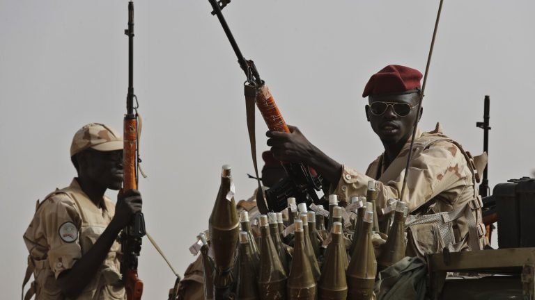Paramilitary forces attack a city under military control in central Sudan, opening a new front