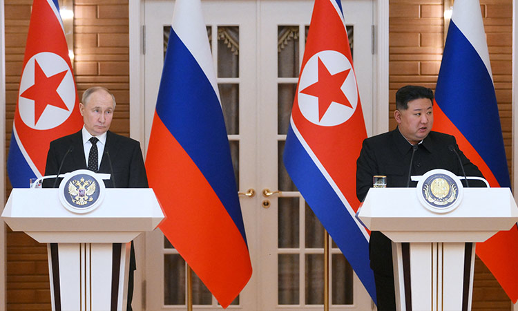 Russia, N.Korea sign strongest mutual defence pact since the Cold Russia, N.Korea sign strongest mutual defence pact since the Cold War