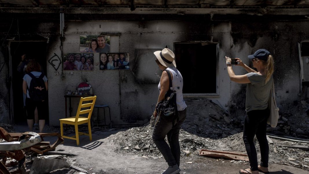 Some visitors to Israel have a new stop on their tours: Hamas’ destruction in the south