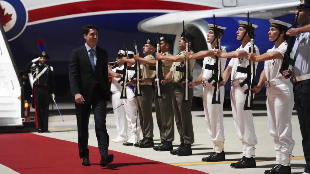 The Latest: Italy hosts the Group of Seven summit with The Latest: Italy hosts the Group of Seven summit with global conflicts on the agenda