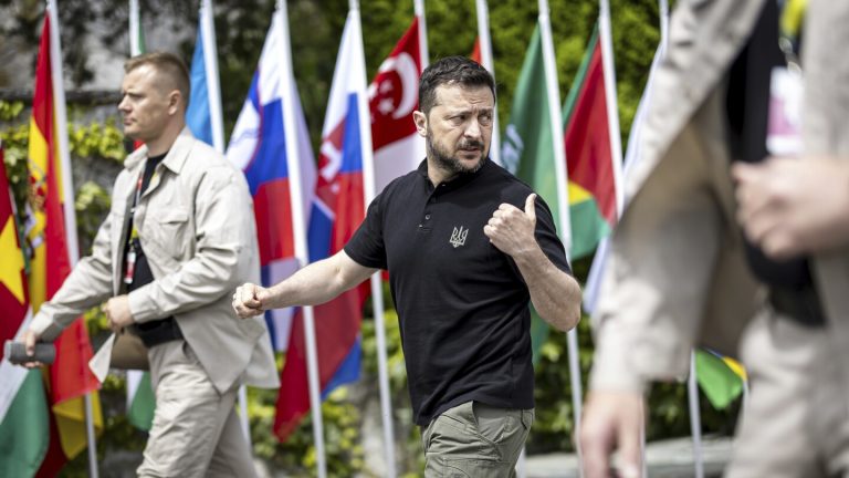 The war between Russia and Ukraine is set to grind on as a peace conference packs little punch