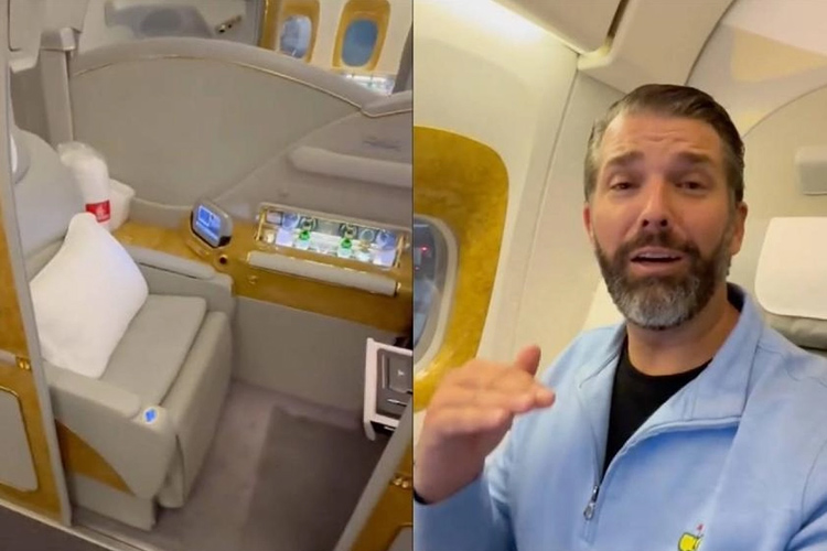 VIDEO: Donald Trump Jr. recommends Emirates Airlines for luxury travel VIDEO: Donald Trump Jr. recommends Emirates Airlines for luxury travel during a trip to Dubai