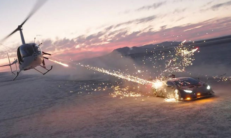 YouTuber arrested for helicopter and Lamborghini fireworks stunt YouTuber arrested for helicopter and Lamborghini fireworks stunt