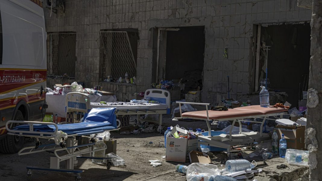 In a diplomatic quirk, Russia chairs a UN meeting decrying its strike on a Ukraine kids’ hospital