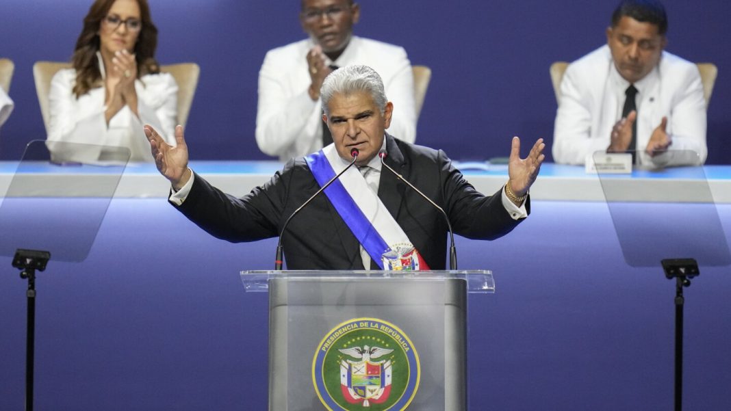 José Raúl Mulino sworn in as Panama’s new president, promises to stop migration through Darien Gap