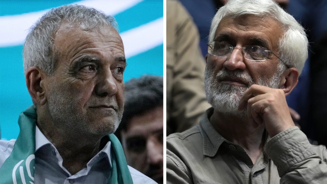 Reformist Masoud Pezeshkian leads hard-liner Saeed Jalili in Iran presidential Reformist Masoud Pezeshkian leads hard-liner Saeed Jalili in Iran presidential runoff election