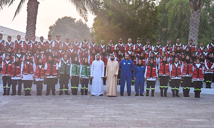 Sheikh Mohammed meets Dubai Ambulance services team Sheikh Mohammed meets Dubai Ambulance services team