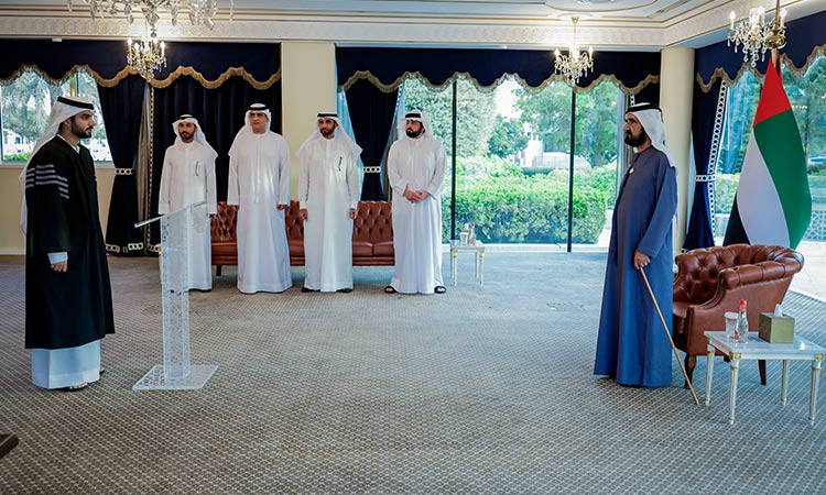 Sheikh Mohammed swears in 20 new members of Dubai Public Sheikh Mohammed swears in 20 new members of Dubai Public Prosecution