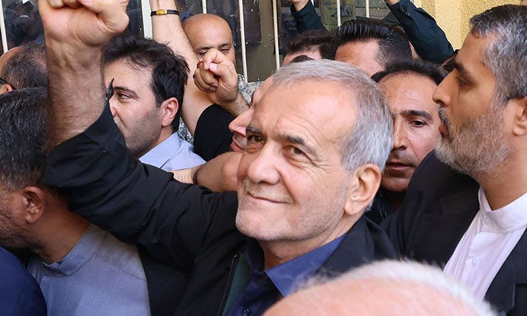 UAE leaders congratulate Iran’s president-elect Pezeshkian UAE leaders congratulate Iran’s president-elect Pezeshkian
