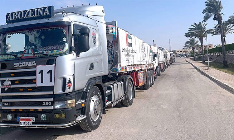 UAE sends 20 tonnes of medical aid to Gaza hospitals UAE sends 20 tonnes of medical aid to Gaza hospitals