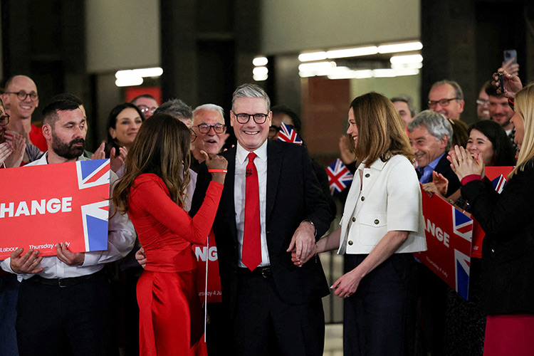 UK's Labour sweeps to power as leader Starmer vows to UK's Labour sweeps to power as leader Starmer vows to bring change
