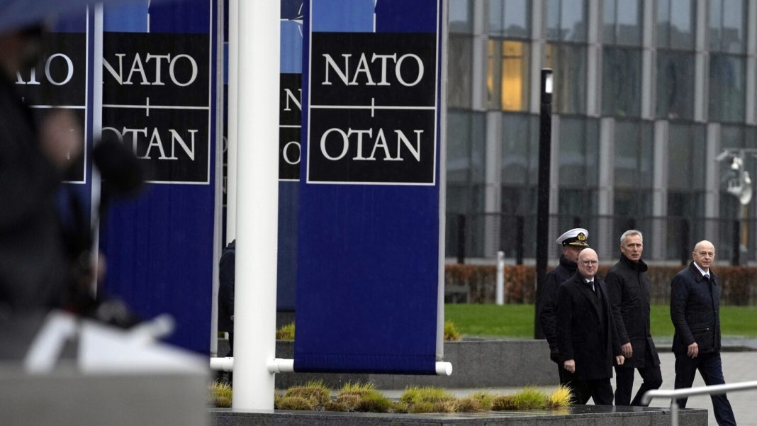 What is the NATO military alliance and how is it helping Ukraine?
