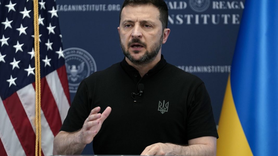 Zelenskyy says world cannot wait until November election in US to take action to repel Putin