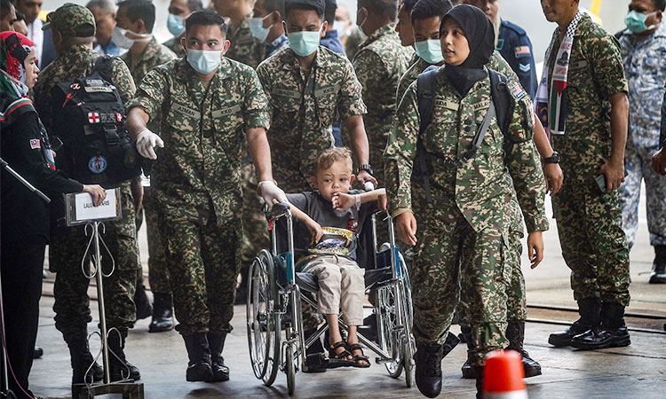 41 Palestinians injured in Gaza war flown to Malaysia for 41 Palestinians injured in Gaza war flown to Malaysia for treatment