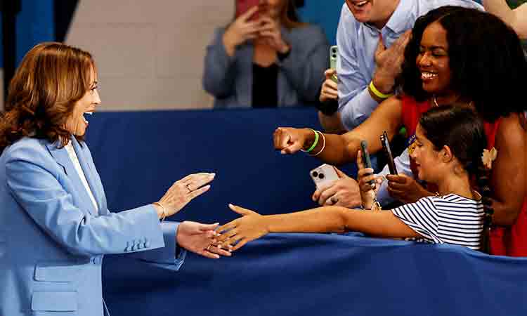 Kamala Harris bets America is ready for first Black woman Kamala Harris bets America is ready for first Black woman president