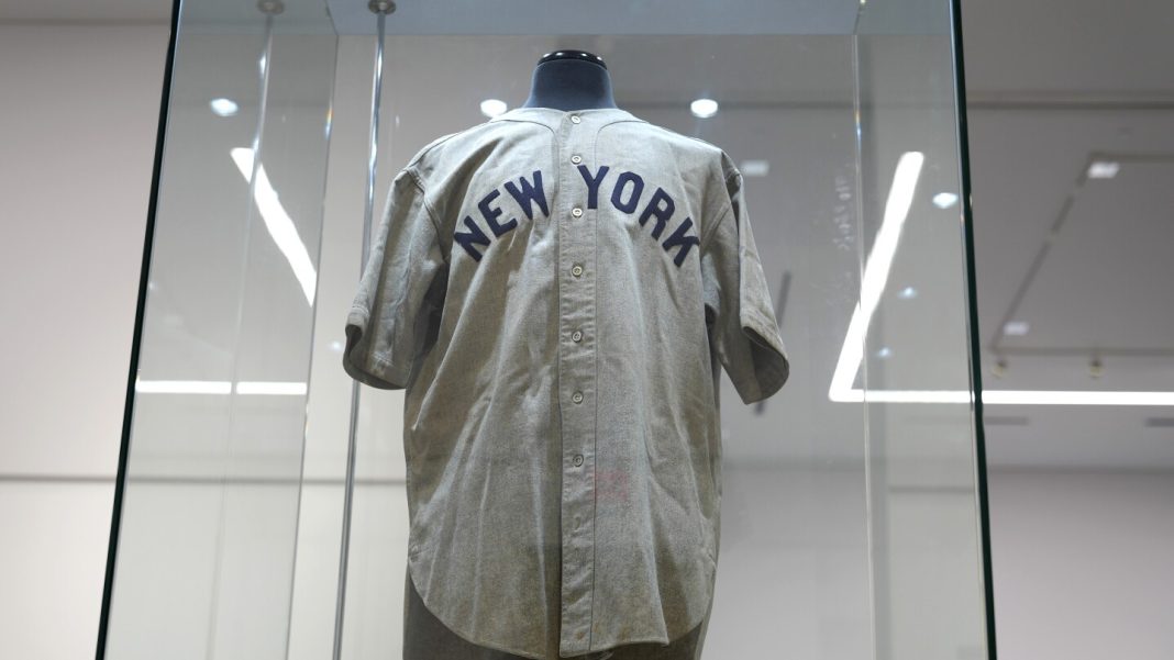 Babe Ruth’s ‘called shot’ jersey sells at auction for over Babe Ruth’s ‘called shot’ jersey sells at auction for over $24 million