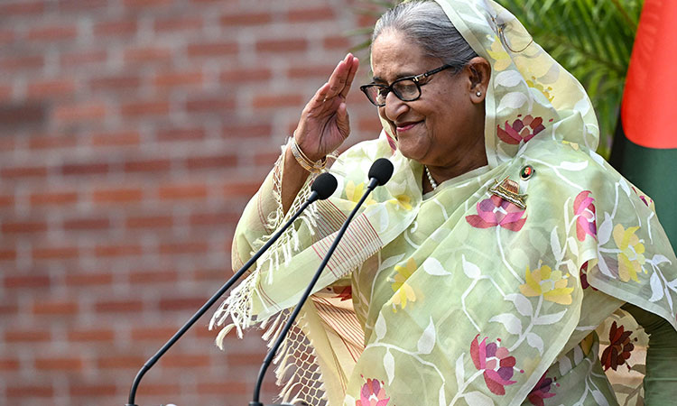 Bangladesh revokes diplomatic passport of former PM Sheikh Hasina Bangladesh revokes diplomatic passport of former PM Sheikh Hasina