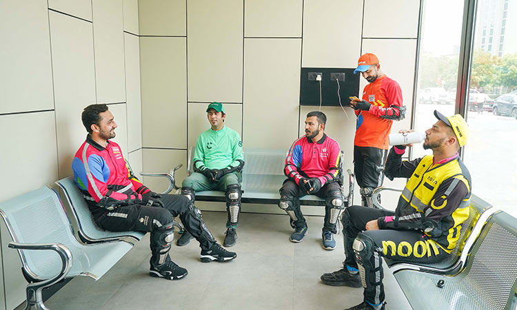Dubai completes construction of 20 air-conditioned rest areas for delivery Dubai completes construction of 20 air-conditioned rest areas for delivery riders