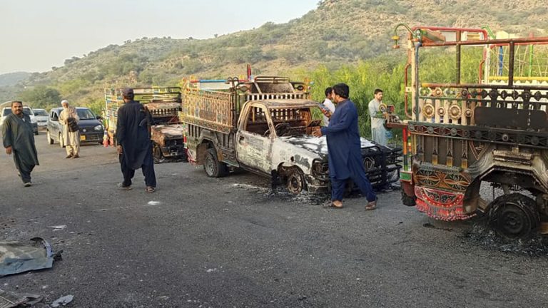 Gunmen kill at least 31 people in 2 separate attacks in restive southwestern Pakistan