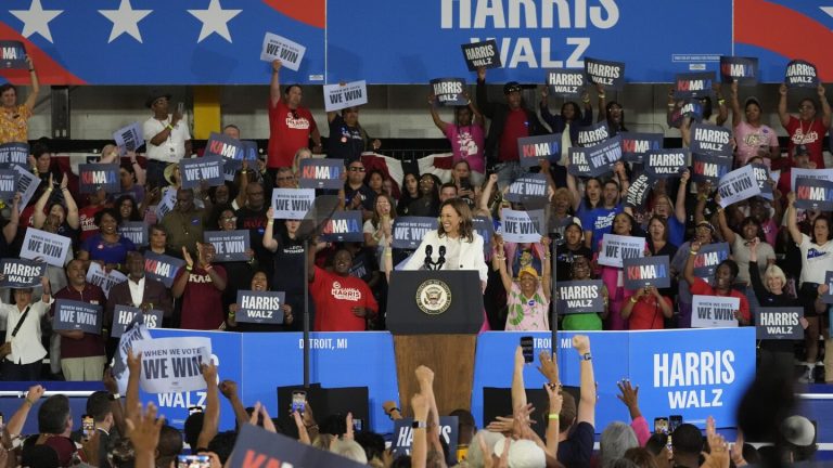 Harris and Walz are showing their support for organized labor with appearance at Detroit union hall