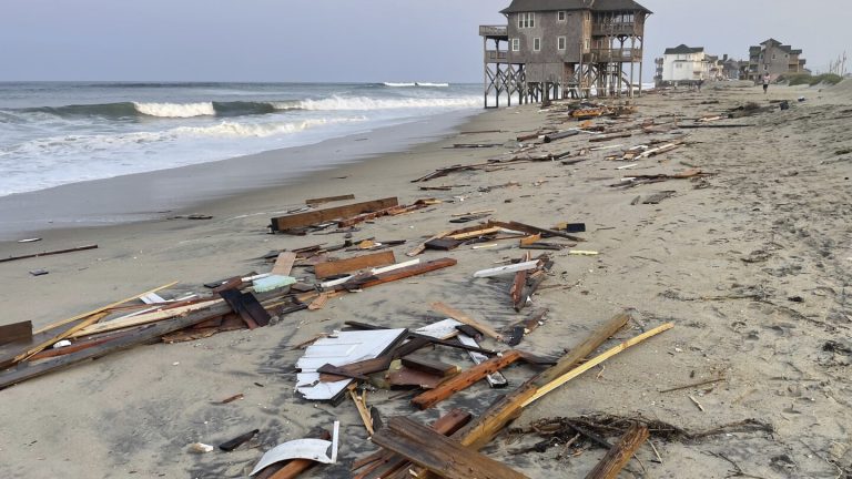 Hundreds of miles away, Hurricane Ernesto still affects US beaches with rip currents, house collapse