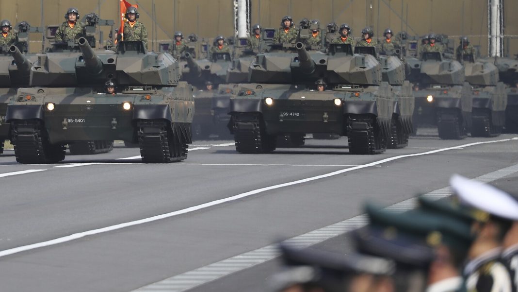 Japan’s defense ministry seeks record budget as it faces growing threat from China