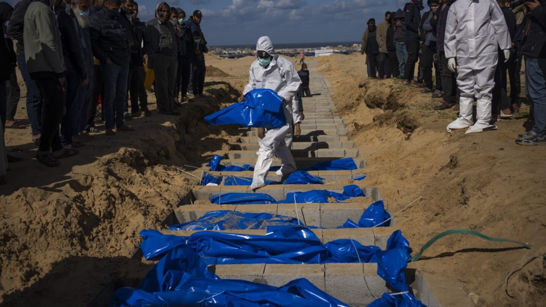 More than 40,000 Palestinians have been killed in Gaza, the territory’s Health Ministry says