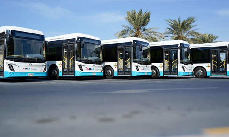 Over 1.9 million riders used public trasport in Ajman in Over 1.9 million riders used public trasport in Ajman in H1