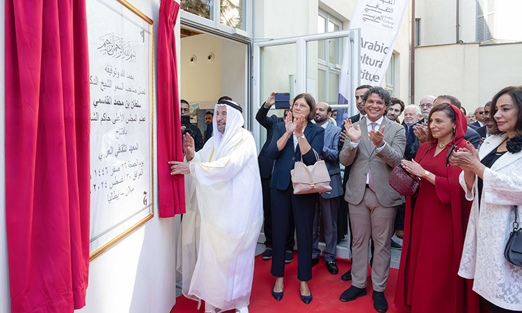 Sheikh Sultan inaugurates ‘Arabic Cultural Institute’ in Milan Sheikh Sultan inaugurates ‘Arabic Cultural Institute’ in Milan