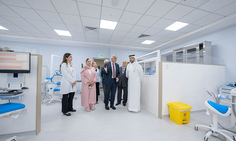 Sultan Bin Ahmed opens dentistry clinics for Master’s students in Sultan Bin Ahmed opens dentistry clinics for Master’s students in Sharjah