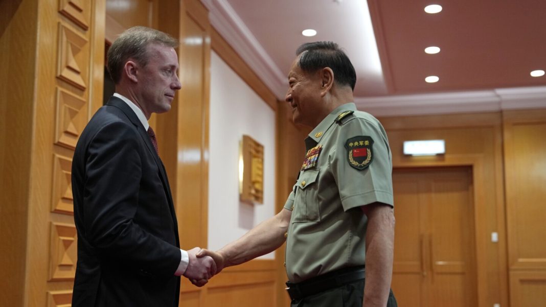 Top Chinese general tells US to stop colluding with Taiwan Top Chinese general tells US to stop colluding with Taiwan in meeting with security adviser