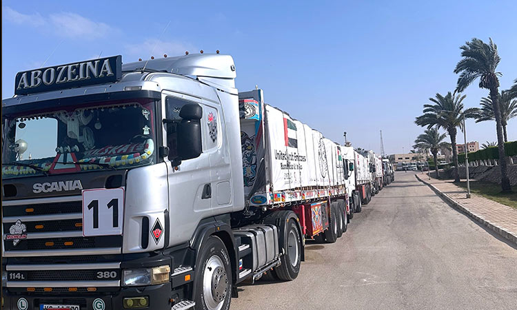 UAE continues relief efforts in Gaza UAE continues relief efforts in Gaza
