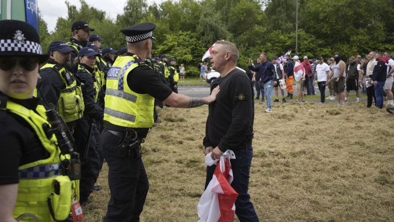 UK police warn far-right fueled street violence affects resources needed to investigate other crimes