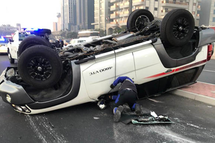Wrong lane changing caused 94 serious accidents in Dubai in Wrong lane changing caused 94 serious accidents in Dubai in the past 6 months